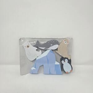 Igloo and Winter Animals Christmas Wood Play Set